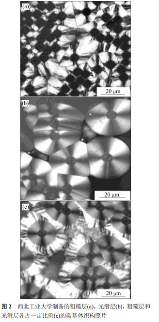 C/C復(fù)合材料基體織構(gòu)照片 C/C復(fù)合材料基體織構(gòu)照片